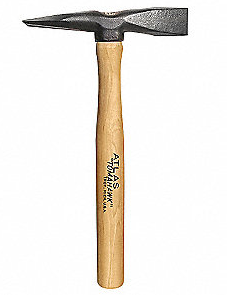 Marteau à flux tomahawk avec manche en bois